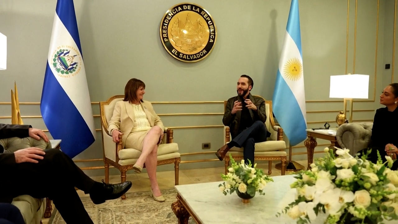 El Salvador y Argentina acuerdan fortalecer lucha contra el crimen organizado
